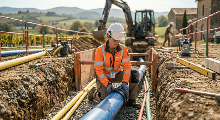 Poseur de canalisation

CAP Constructeur de réseaux de canalisations de travaux publics / Bac pro Travaux publics / Titre Professionnel Canalisateur