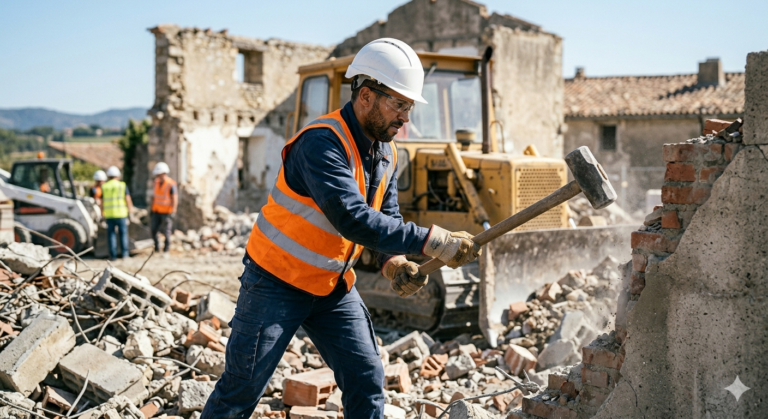 Démolisseur

 CACES R408 / CACES R482 catégorie F / CQP Préparateur en destruction / CQP Scieur carotteur de béton