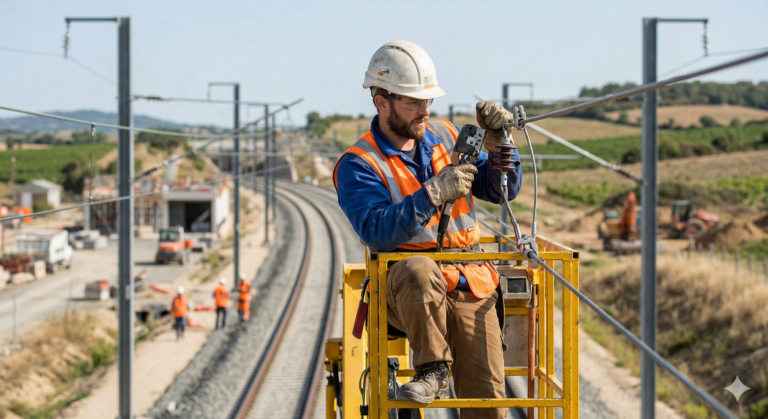 TP_Electricien Electricienne ferroviaire