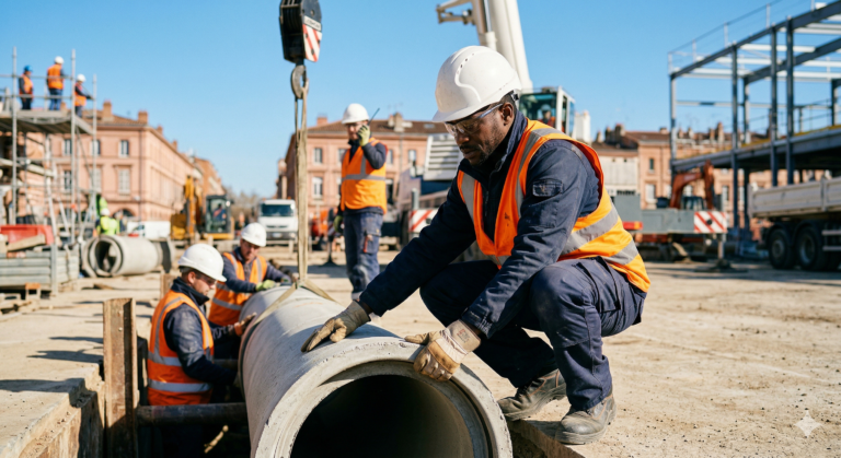 TP_Poseur Poseuse de canalisations